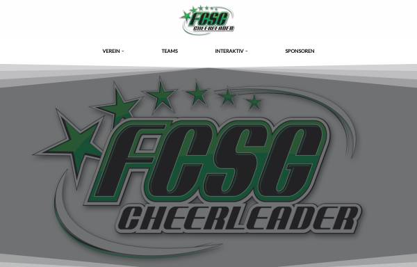 FCSG Green Lightning Cheerleader