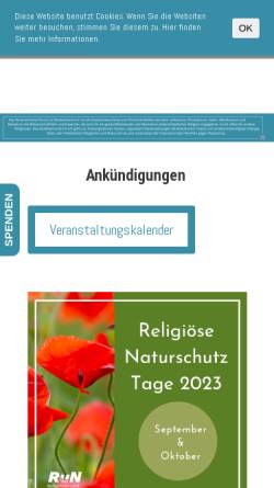 Vorschau der mobilen Webseite www.interkultureller-rat.de, Interkultureller Rat