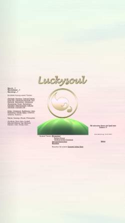 Vorschau der mobilen Webseite www.luckysoul.de, Luckysoul