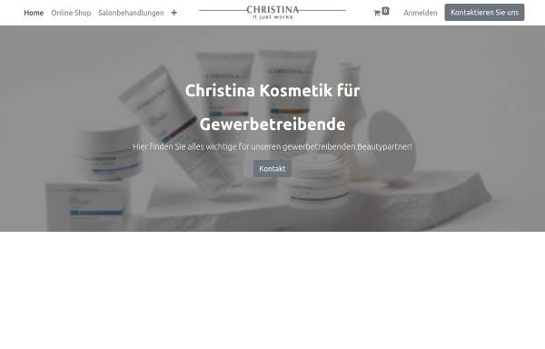 Vorschau von www.christinakosmetik.de, Christina Kosmetik - A.Becker