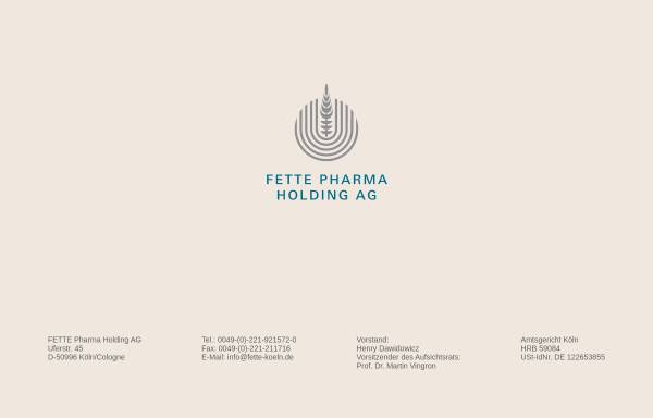Fette & Co. GmbH