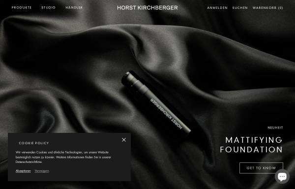 Vorschau von www.horst-kirchberger.de, Kirchberger Kosmetik GmbH