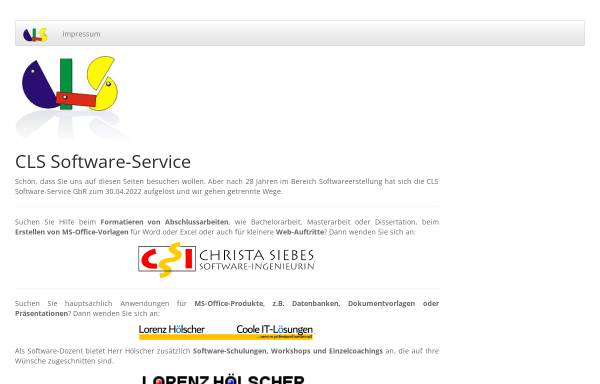Vorschau von www.cls-software.de, CLS Software GbR