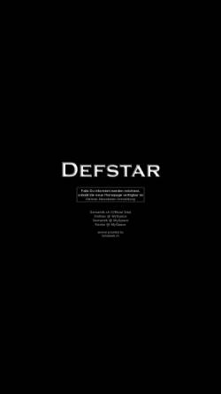 Vorschau der mobilen Webseite www.defstar.ch, Defstar