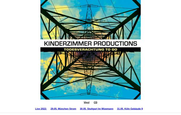Vorschau von www.kinderzimmer-productions.de, Kinderzimmer Productions