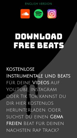 Vorschau der mobilen Webseite www.toxz.de, Toxz Beats