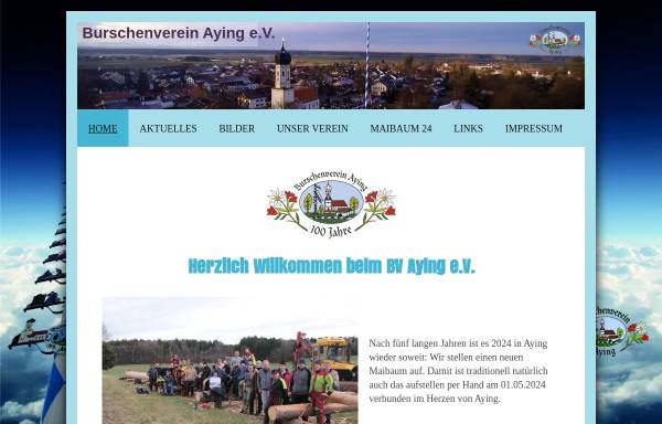 Vorschau von www.bv-aying.de, Burschenverein Aying