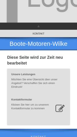 Vorschau der mobilen Webseite www.marine-wilke.de, Marina Wilke