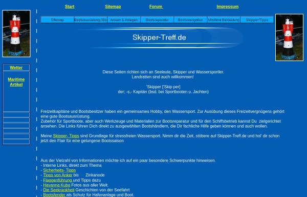 Vorschau von www.skipper-treff.de, Skipper-Treff