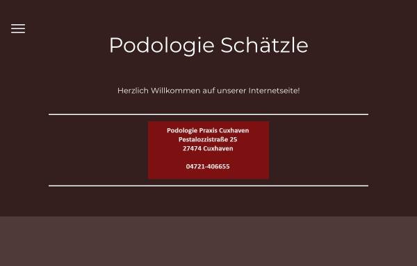 Vorschau von www.podologie-praxis-schaetzle.de, Podologe Schätzle