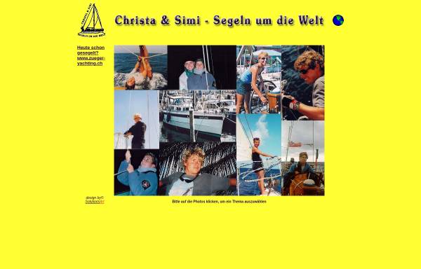 Vorschau von www.segelnumdiewelt.ch, Christa & Simi - Segeln um die Welt