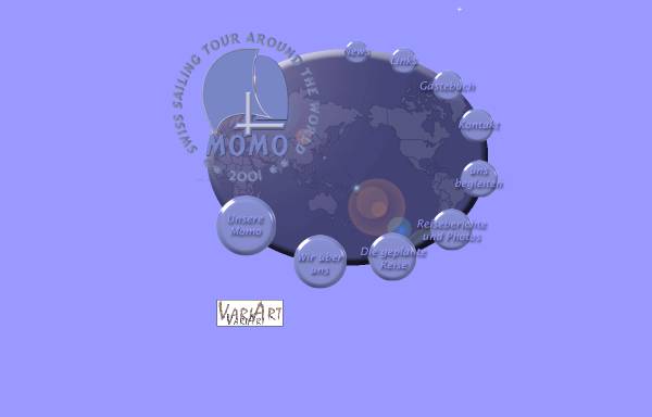 Vorschau von www.momo-sailing.ch, Momo Sailing Tour around the World