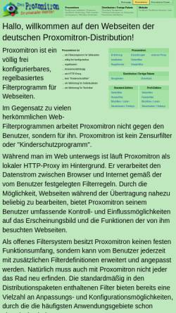 Vorschau der mobilen Webseite www.buerschgens.de, Proximitron