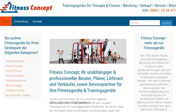 Vorschau von www.fitness-concept.at, Fitness-Concept Inh. Hans Auer