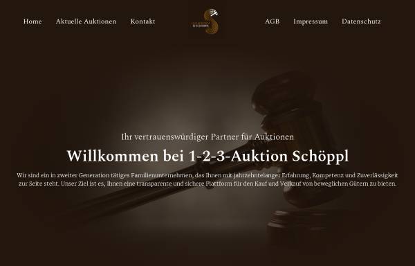 Vorschau von www.1-2-3-auktion.at, Herbert Schöppl