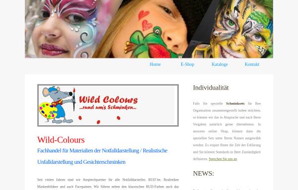 Vorschau von www.wild-colours.de, Wild-Colours, Marion Stephan