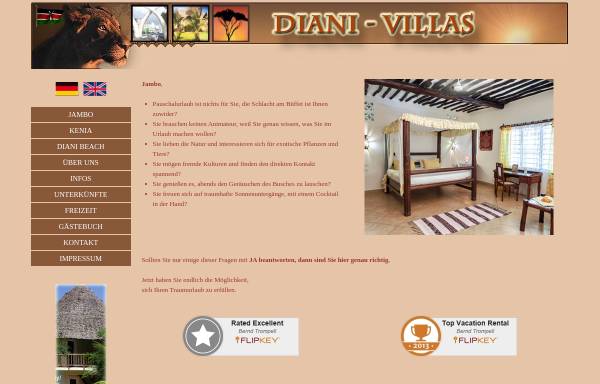 Vorschau von www.diani-villas.de, Diani-Villas