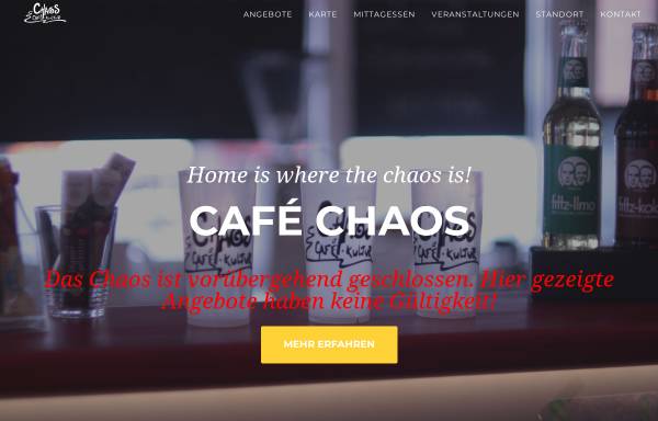 Vorschau von www.cafe-chaos-fulda.de, Café Chaos
