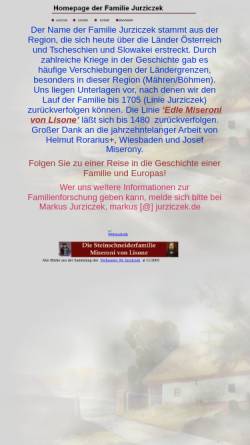 Vorschau der mobilen Webseite www.jurziczek.de, Jurziczek