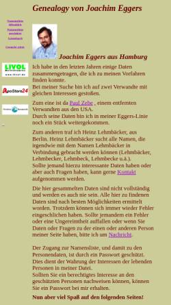 Vorschau der mobilen Webseite www.eggersnet.de, Eggers, Joachim
