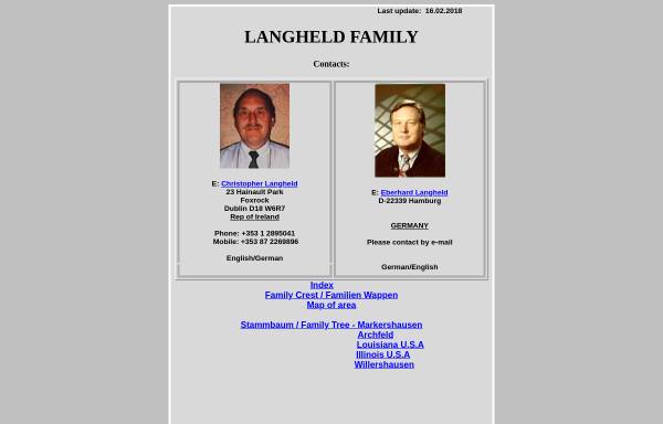 Vorschau von www.langheldfamily.eu, Langheld