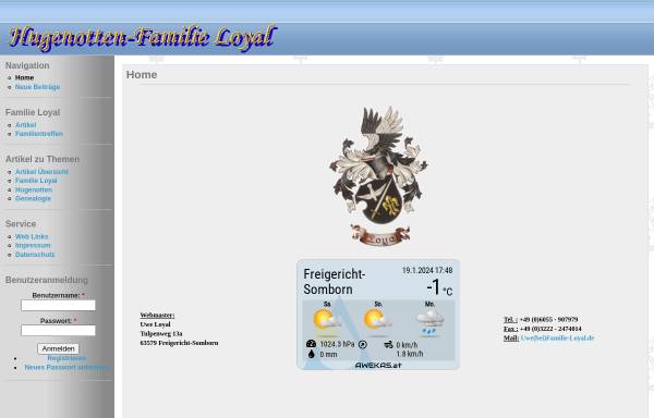 Vorschau von www.familie-loyal.de, Loyal