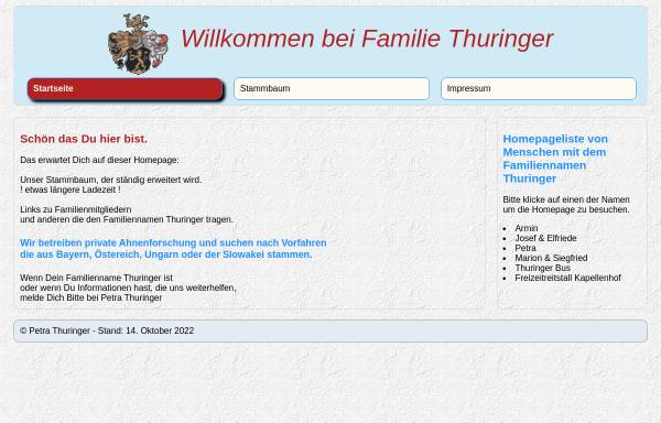 Vorschau von www.thuringer.de, Thuringer
