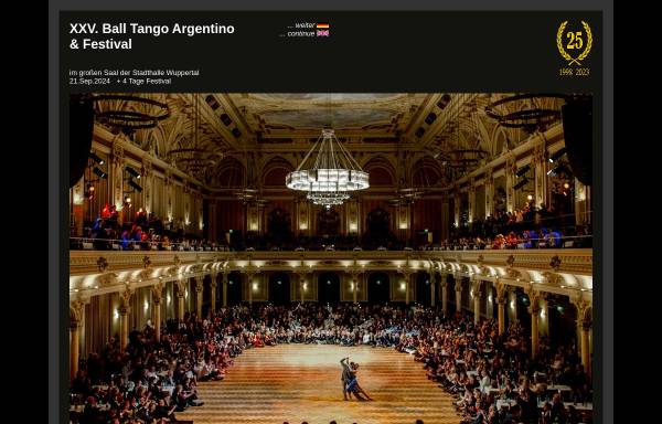 Vorschau von tango-tango.de, Ball Tango Argentino