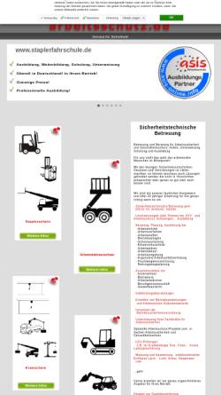 Vorschau der mobilen Webseite www.asis-arbeitsschutz.de, ASIS Arbeitsschutz F. Tröschel