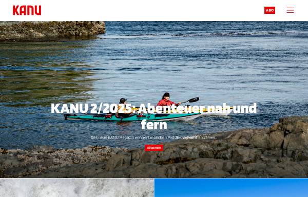 Vorschau von www.kanumagazin.de, KANUmagazin