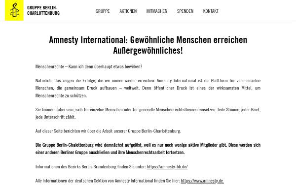 Vorschau von www.amnesty-gruppe1581.de, Amnesty International Gruppe 1581