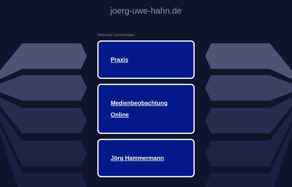 Hahn, Jörg-Uwe (MdL)
