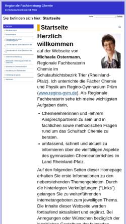 Vorschau der mobilen Webseite www.fachberatung-chemie-trier.de, Regionale Fachberatung Chemie im Schulaufsichtsbezirk Trier