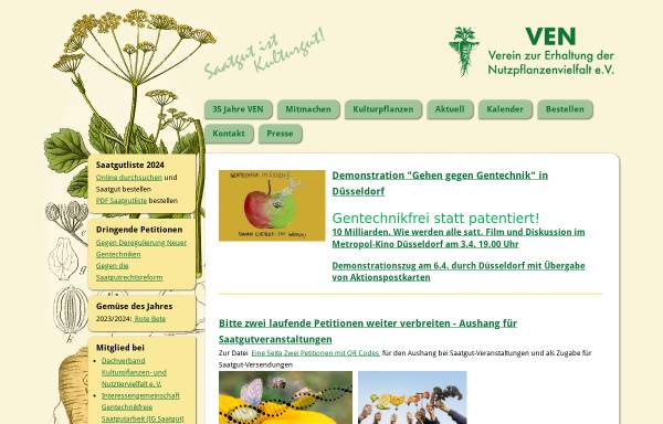 VEN Verein zur Erhaltung der Nutzpflanzenvielfalt