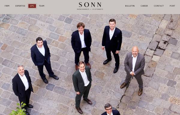 Vorschau von www.sonn.at, Sonn & Partner Patentanwälte