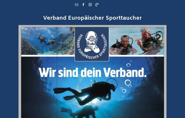 Vorschau von www.vest-dive.de, Verband Europäischer Sporttaucher e.V. (VEST)