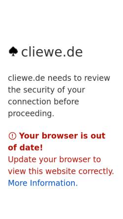 Vorschau der mobilen Webseite www.cliewe.de, Cliewe Stadtführungen