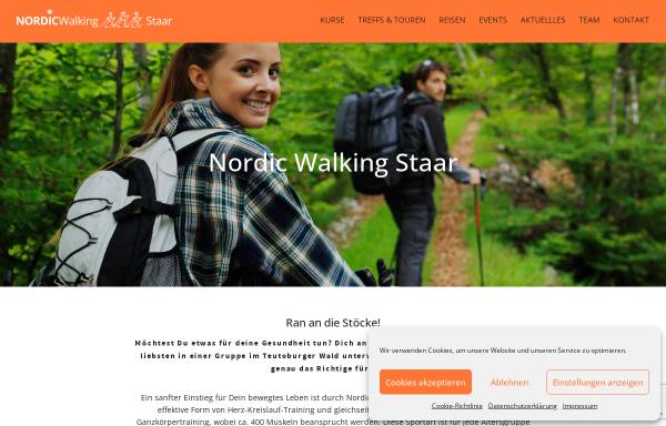 Vorschau von nordic-walking-staar.de, Virpi Staar