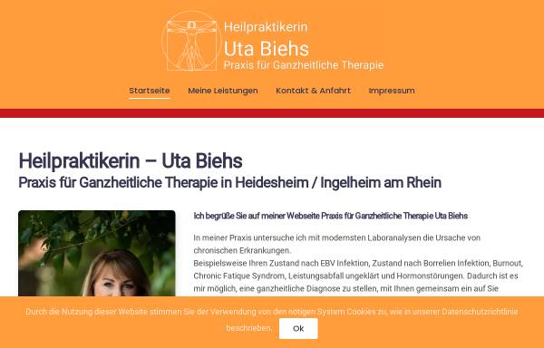 Vorschau von www.praxis-uta-biehs.de, Biehs, Uta