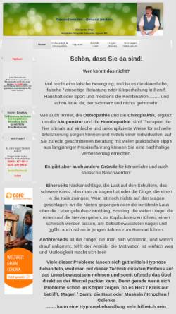 Vorschau der mobilen Webseite heilpraktiker-krey.de, Krey, Alexander