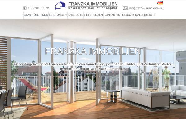 Vorschau von www.franzka-immobilien.de, Franzka Immobilien