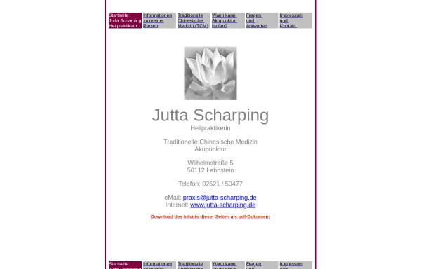 Vorschau von www.jutta-scharping.de, Scharping, Jutta