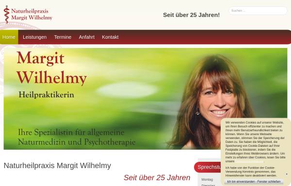 Vorschau von www.naturheilpraxis-wilhelmy.de, Wilhelmy, Margit