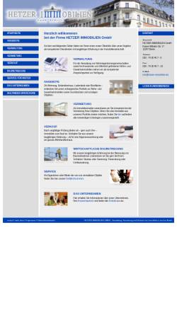 Vorschau der mobilen Webseite www.hetzer-immobilien.de, Hetzer-Immobilien