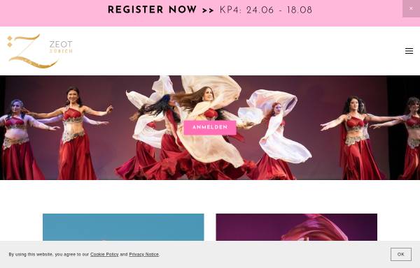 Vorschau von www.zeot.ch, Zentrum für Orientalische Tanzkunst