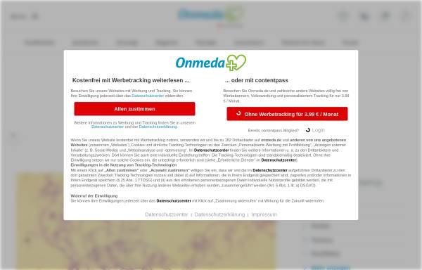 Vorschau von www.onmeda.de, Onmeda: Milzbrand
