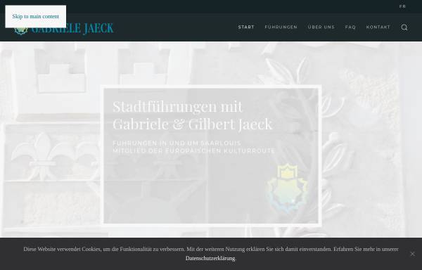 Vorschau von www.gigajaeck-reisen.de, Gästeführung und Reiseleitung Gabriele Jaeck