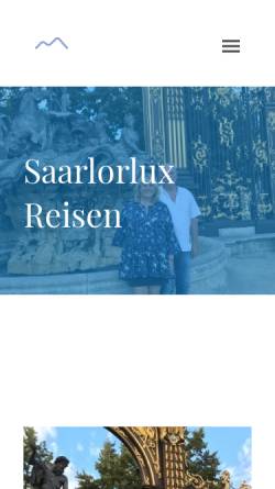 Vorschau der mobilen Webseite www.saarlorlux-reisen.de, SaarLorLux Reisen Kerstin Joost-Schäfer