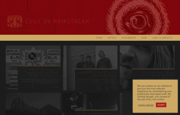 Vorschau von www.mainstreamrecords.de, Exile On Mainstream Records