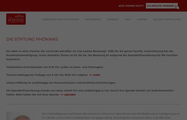 Vorschau von www.phoenikks.de, Phönikks
